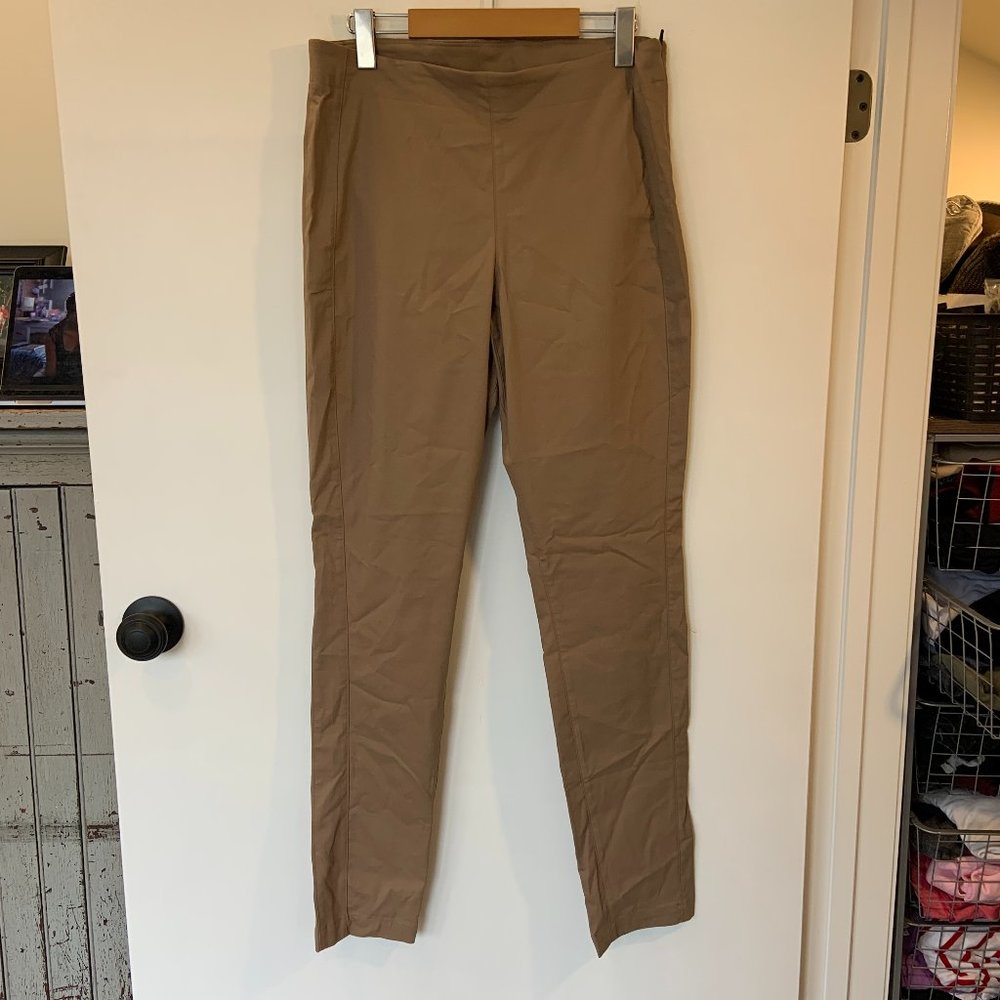 NWOT Kit and Ace High Rise Skinny Trousers Pants Tan Brown Size 10
